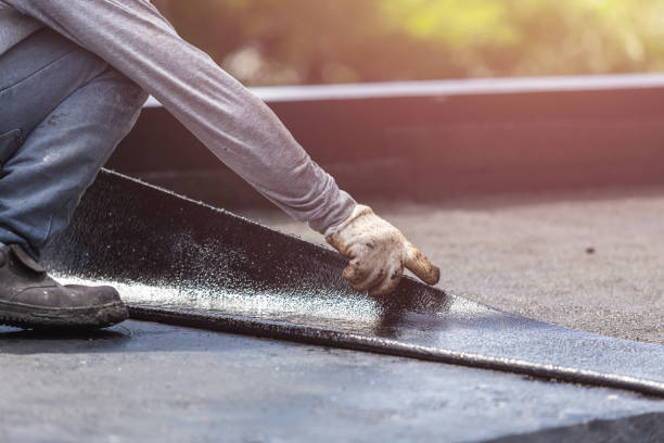Professional Crawl Space Encapsulation technician working in Plainwell, MI